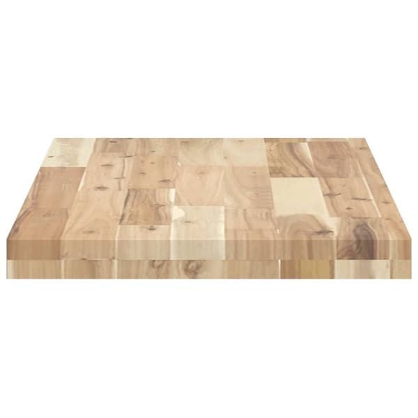 vidaXL Pöytälevy 80x40x4 cm suorakaide täysi akasiapuu