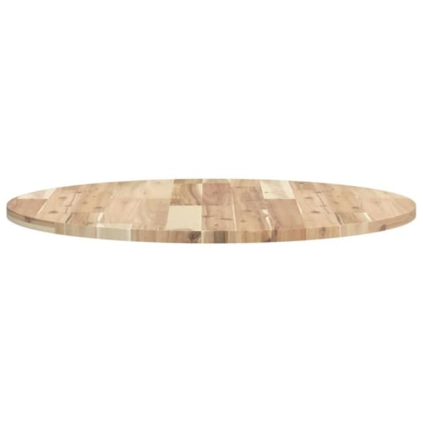 vidaXL bordplade Ø70x2 cm rund massivt akacietræ