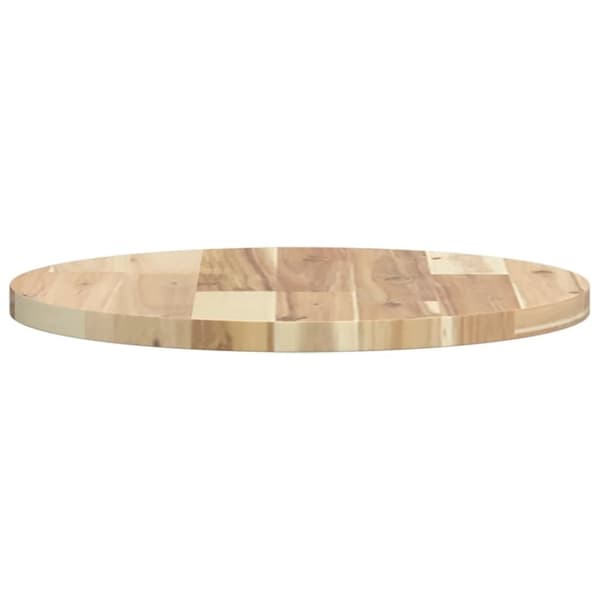vidaXL Bordplate rund Ø40x2 cm heltre akasie