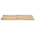 Miniatyrbilde 5 av 10: vidaXL Bordplate rektangulær 80x70x2 cm heltre akasie