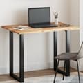 Miniatyrbilde 2 av 10: vidaXL Bordplate rektangulær 80x70x2 cm heltre akasie