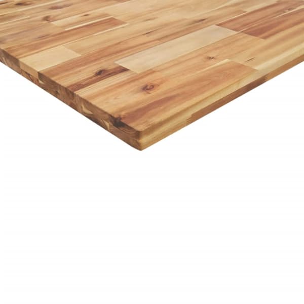 vidaXL Bordsskiva rektangulär 80x70x4 cm massivt akaciaträ