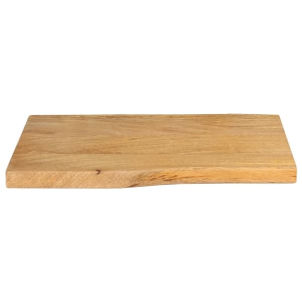 vidaXL Bordplate 70x40x2,5 cm naturlig kant heltre mango