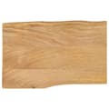Miniatyrbilde 1 av 9: vidaXL Bordplate 70x40x2,5 cm naturlig kant heltre mango