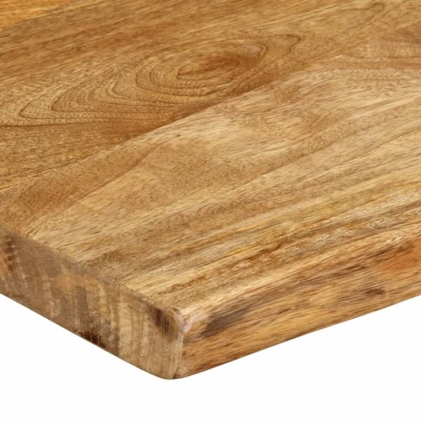 vidaXL Bordsskiva 100x40x2,5 cm levande kant massivt mangoträ