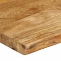 Miniatyrbillede 6 af 9: vidaXL bordplade 100x40x2,5 cm naturlig kant massivt mangotræ