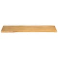 Miniatyrbilde 3 av 9: vidaXL Bordplate 110x40x2,5 cm naturlig kant heltre mango