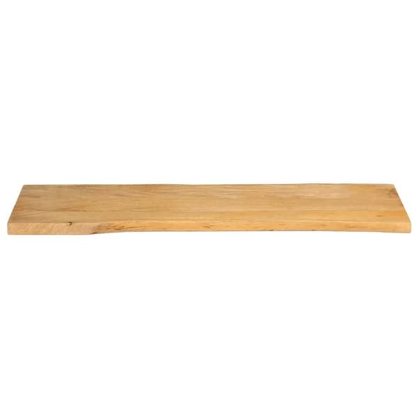 vidaXL Bordsskiva 120x40x2,5 cm levande kant massivt mangoträ