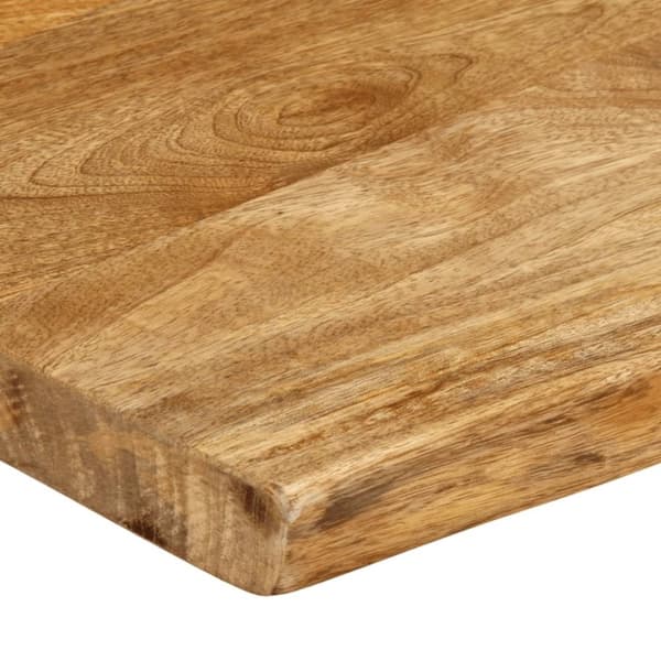 vidaXL Bordsskiva 120x40x2,5 cm levande kant massivt mangoträ