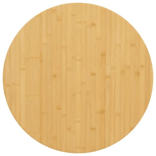 Bordsskiva Ø60x4 cm bambu