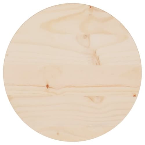 Bordsskiva Ø30x2,5 cm massiv furu