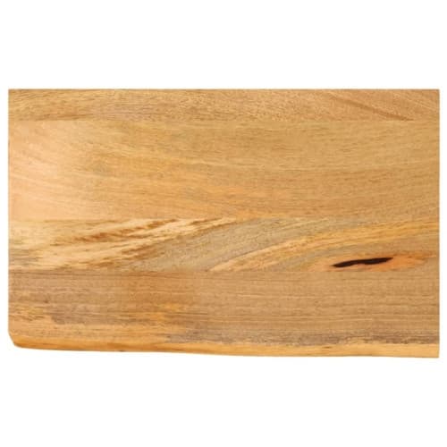 Bordsskiva 40x20x2,5 cm levande kant massivt mangoträ