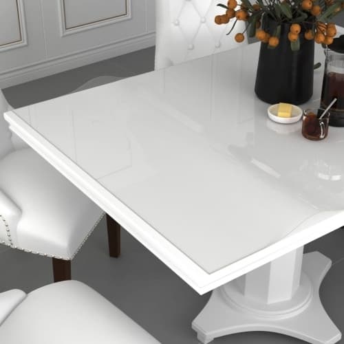 Bordsskydd genomskinligt 140x90 cm 2 mm PVC
