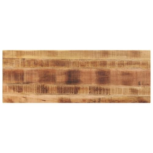 Bordsskiva 140x60x2,5 cm rektangulär massivt grovt mangoträ