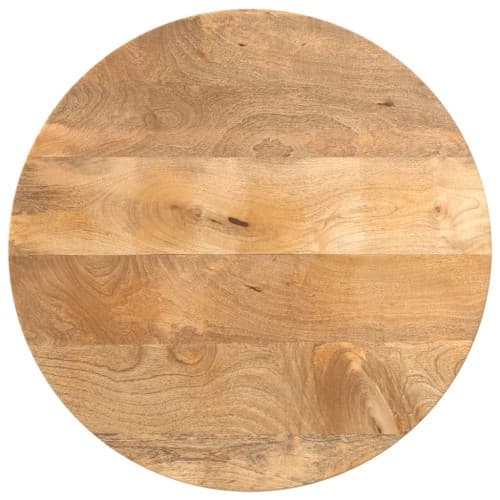 Bordsskiva Ø 40x2,5 cm rund massivt mangoträ
