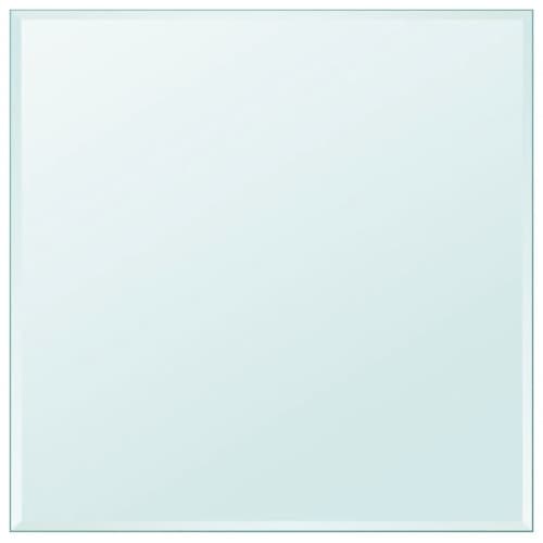 Bordsskiva härdat glas 800x800 mm kvadratisk