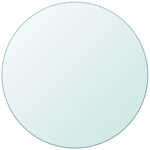 Bordsskiva härdat glas rund 500 mm