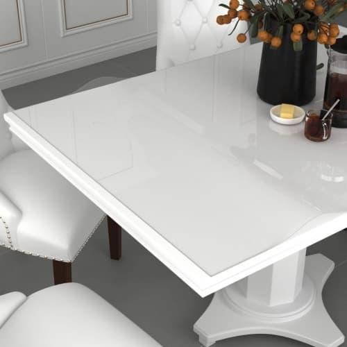 Bordsskydd genomskinligt 120x60 cm 2 mm PVC