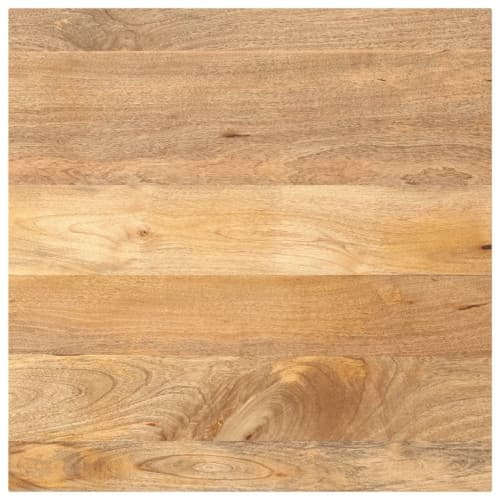 Bordsskiva 70x70x3,8 cm fyrkantig massivt mango-trä