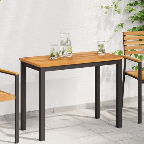 Bordsskiva 90x45x2,2 cm Rektangulär Solid Trä Acacia