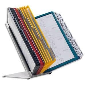 DURABLE VARIO 55… bordsskrivbord - 30 fickor - Vit