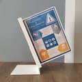 Miniatyrbild 4 av 4: Leviatan - 227035 - Bordsbord i metall | 10 vita A4-fickor| för konsultations- och presentationshandlingar