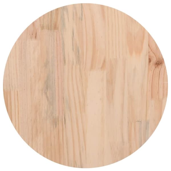 Bordsskiva Ø30x2,5 cm massiv furu