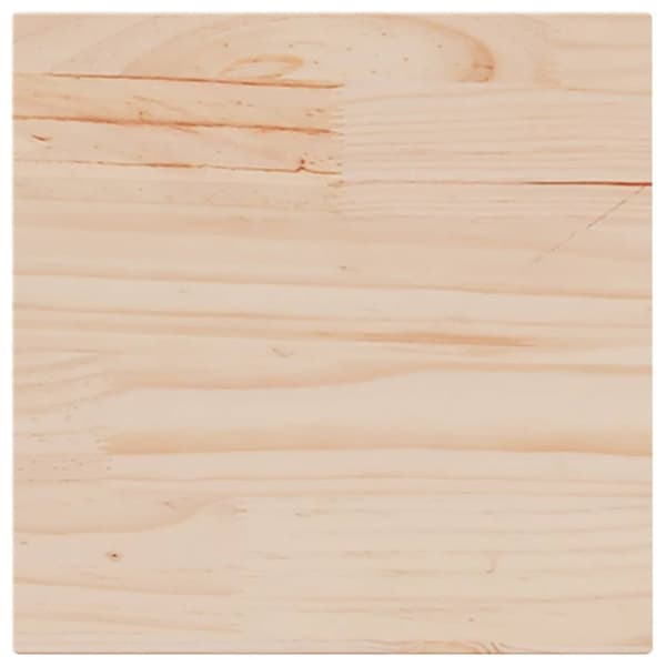 Bordsskiva 40x40x1,7 cm fyrkantig massiv furu