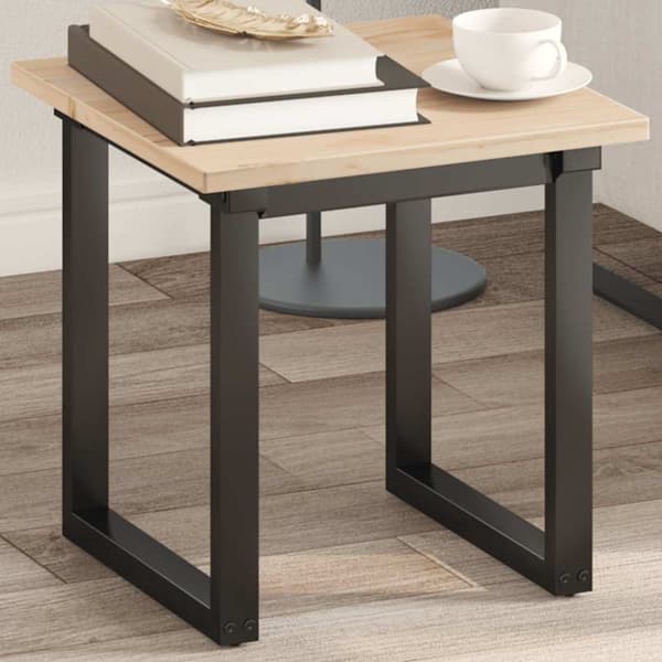 Bordsskiva 40x40x1,7 cm fyrkantig massiv furu