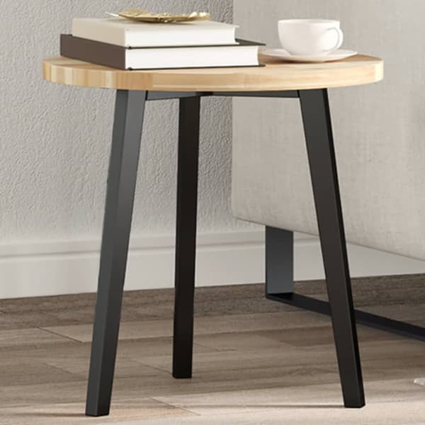 Bordsskiva rund Ø40x2 cm massivt akaciaträ