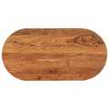 Miniatyrbild 1 av 2: Bordsskiva 100x50x3,8 cm oval massivt akaciaträ