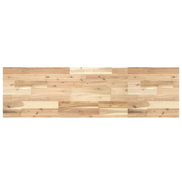 Bordsskiva 140x40x4 cm rektangulär massiv akacia