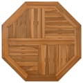 Miniatyrbild 2 av 2: Bordsskiva 60x60x2,5 cm åttakantig massiv teak