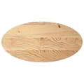 Miniatyrbild 2 av 2: Bordsskiva 100x50x2 cm massiv ek oval
