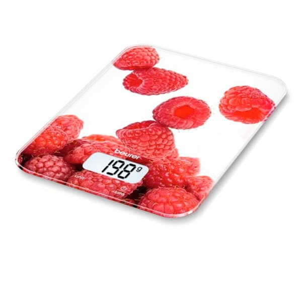 Köksvåg Beurer KS 19 berry 5 Kg Vit Röd 5 kg