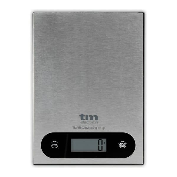 Köksvåg TM Electron Grå 5 kg