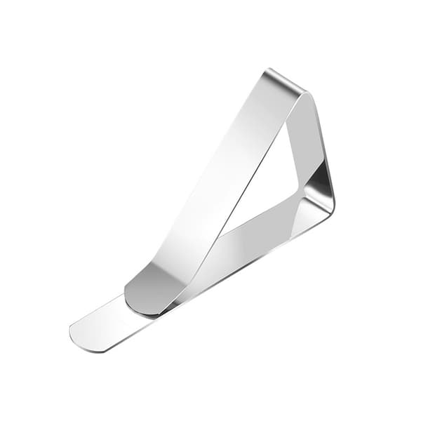 INF Dukklämmor / dukhållare Silver  6-pack