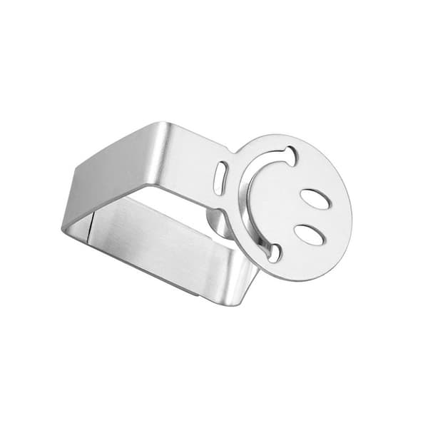 INF Dugeclips (4 pakke) Smiley Face