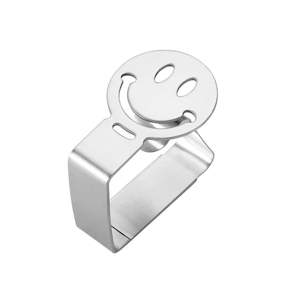INF Dugeclips (4 pakke) Smiley Face