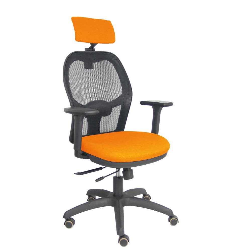 Kontorsstol med nackstöd P&C B3DRPCR Orange