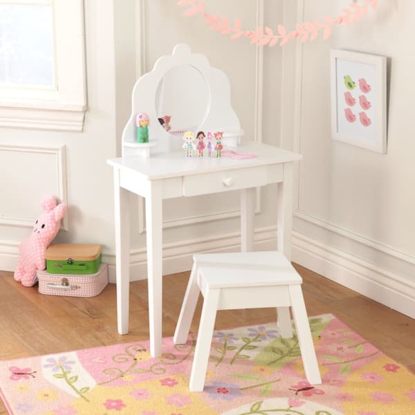 Kidkraft Medium Sminkbord och pall