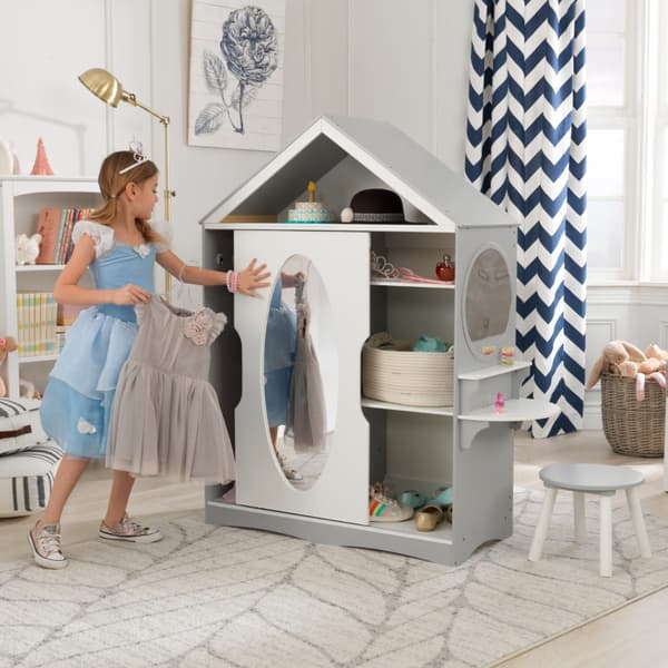 Kidkraft Dress Up Garderob m/spegel