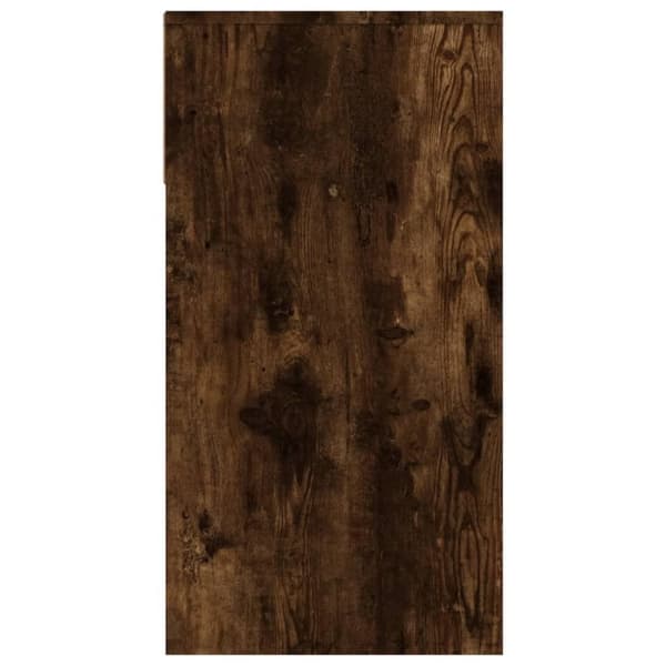 vidaXL konsolbord 100x39x75 cm konstrueret træ røget egetræsfarve