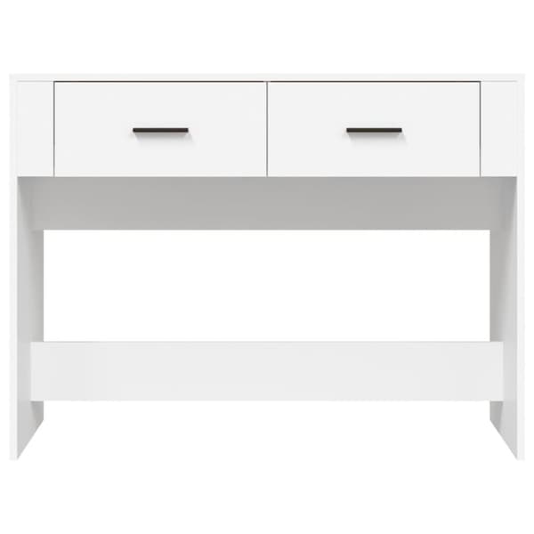 vidaXL konsolbord 100x39x75 cm konstrueret træ hvid