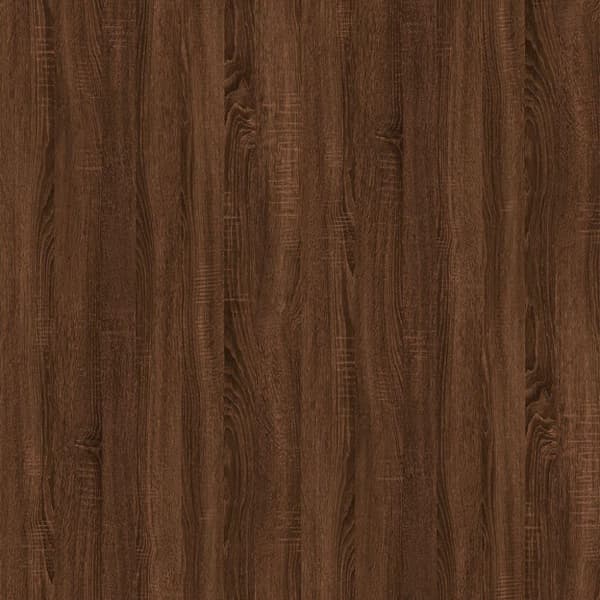 vidaXL konsolbord 100x39x75 cm konstrueret træ Brun egetræ