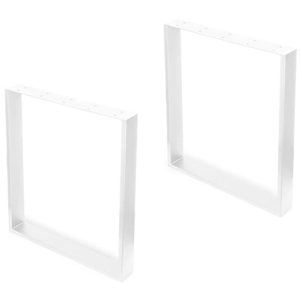 Emuca Rektangulære Ben Til Bord Square Transparent