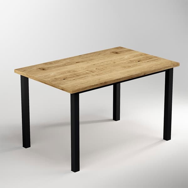 Emuca Firkantede Ben Og Tabelstruktur 50 X 50 Mm Sort