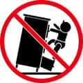 Miniatyrbild 9 av 9: Sängbord svart konstruerat trä
