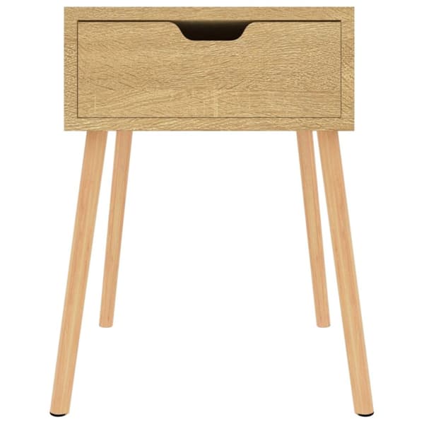 sengebord 40x40x56 cm konstrueret træ sonoma-eg