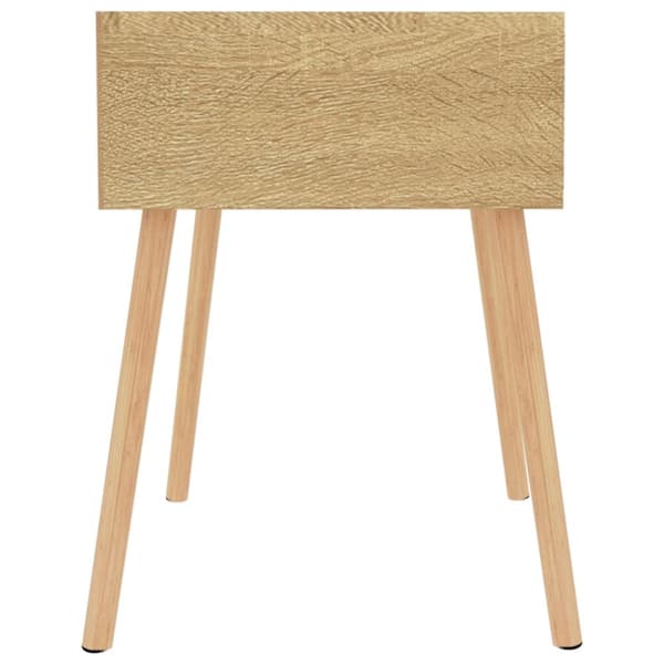 sengebord 40x40x56 cm konstrueret træ sonoma-eg